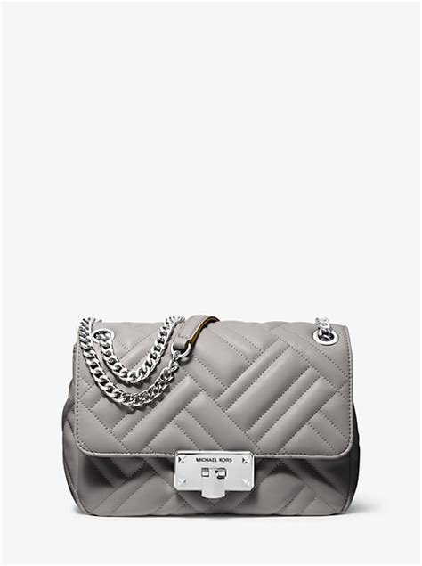 michael kors peyton quilted bag|Peyton Medium Quilted Shoulder Bag .